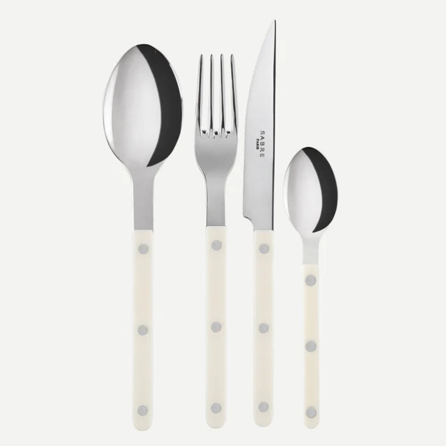 Sabre Paris - Set 4 pezzi Bistrot Solid Ivory