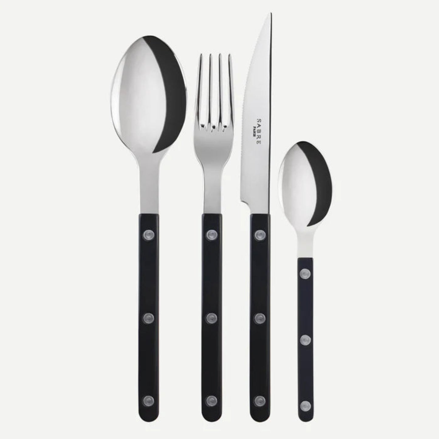 Sabre Paris - Set 4 pezzi Bistrot Solid Black