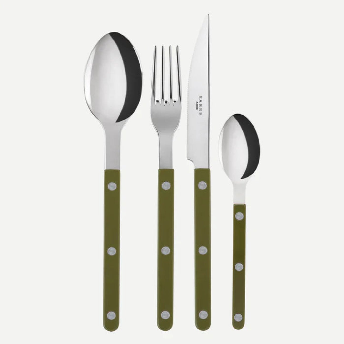 Sabre Paris - Set 4 pezzi Bistrot Solid Green Fern