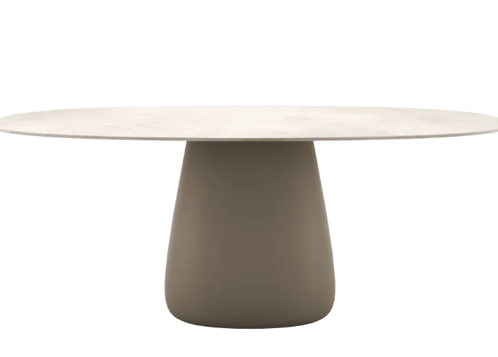QEEBOO - Cobble Table Top 160 cm HPL Ottawa