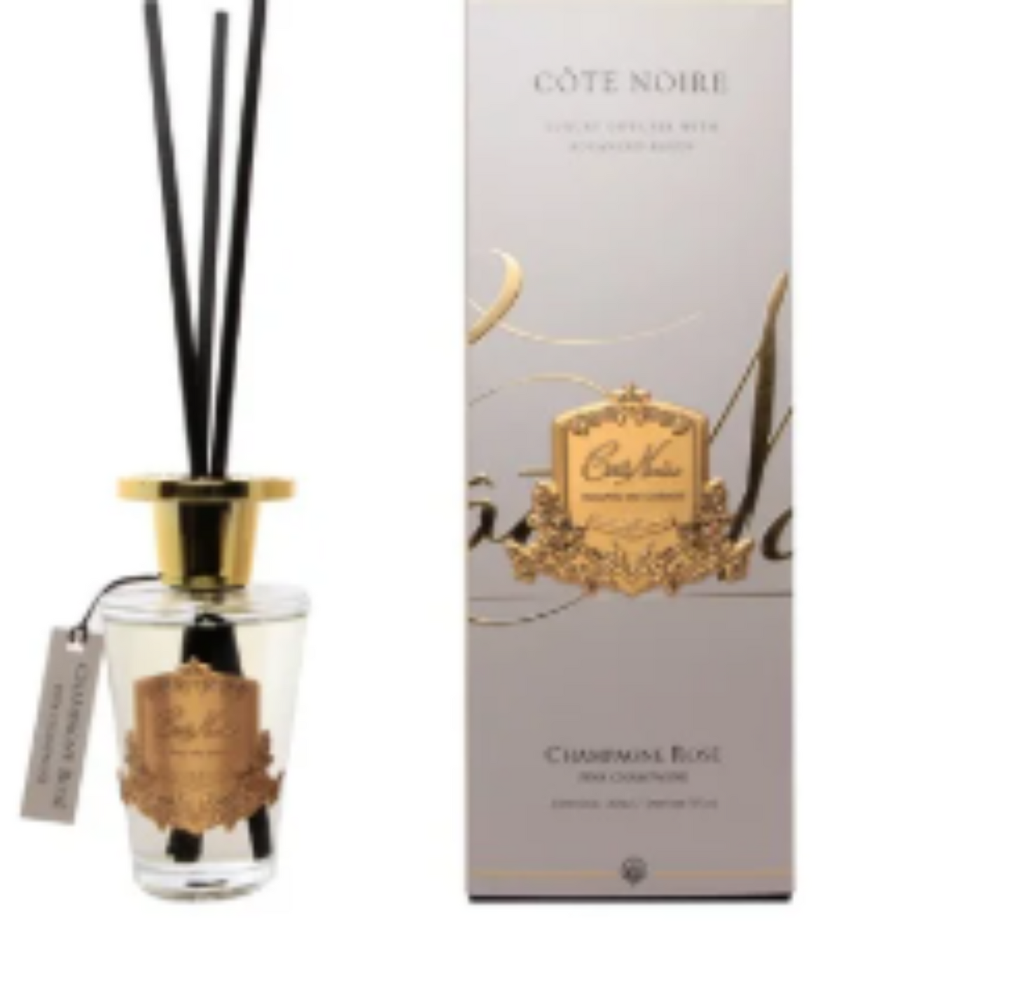 Cote Noire - Diffuser 150 ml with gold badges