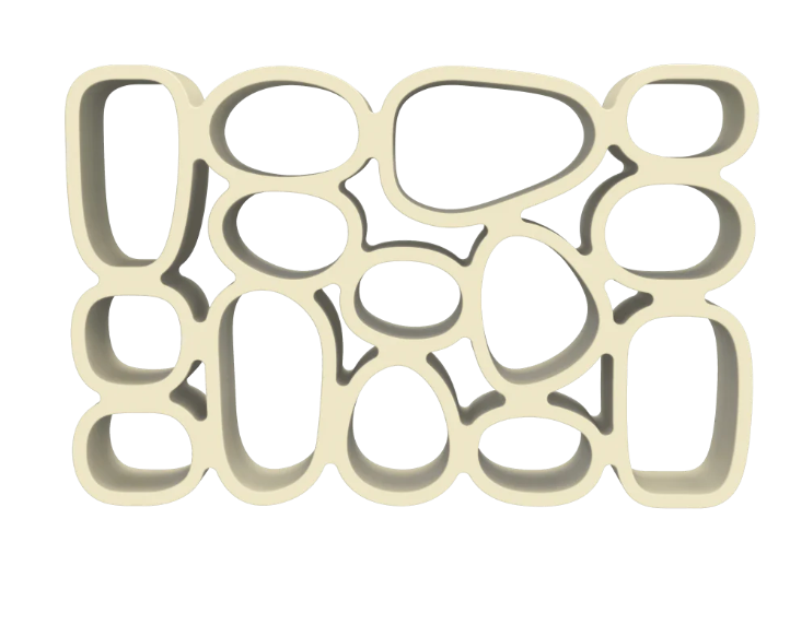 QEEBOO - Koibuchi Bookcase Ivory P631