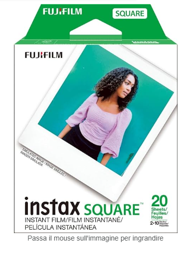 FUJI - INSTAX FILM 20 SHOTS SQUARE (NEW)