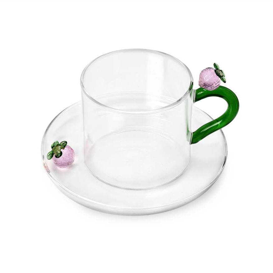 ICHENDORF - Tazzina Tè Fragola Con Piattino