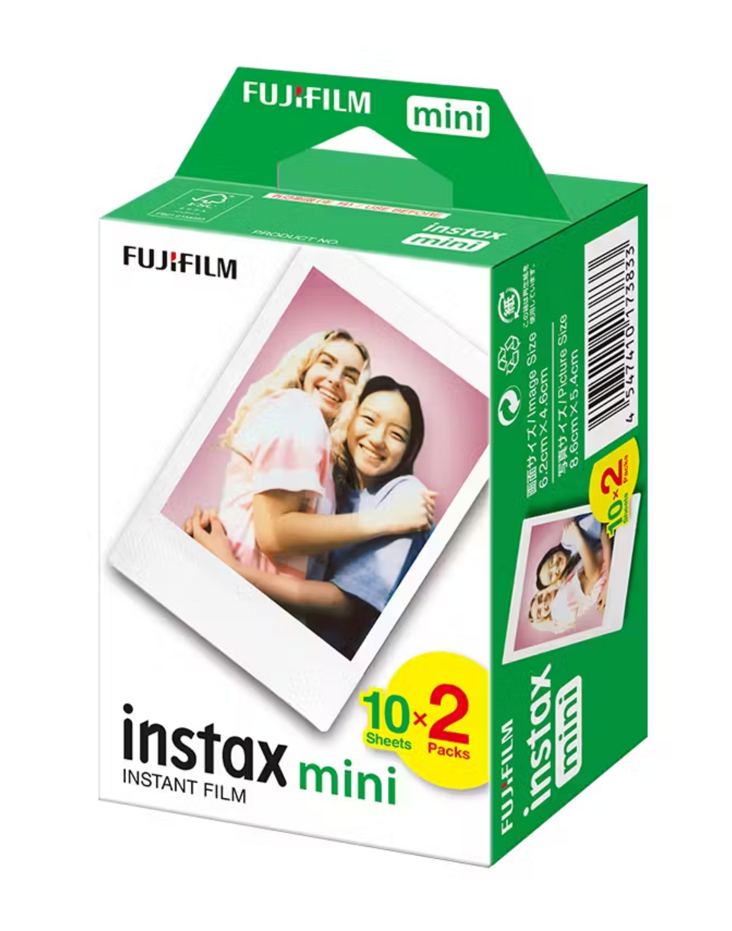 FUJI - INSTAX FILM MINI 20 SHOTS