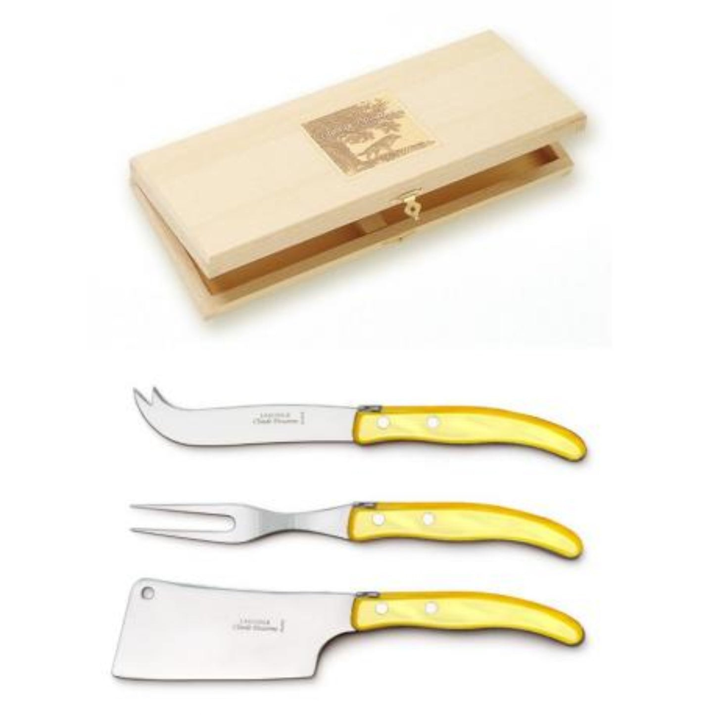 CLAUDE DOZORME - Coffret spécial fromage Jaune