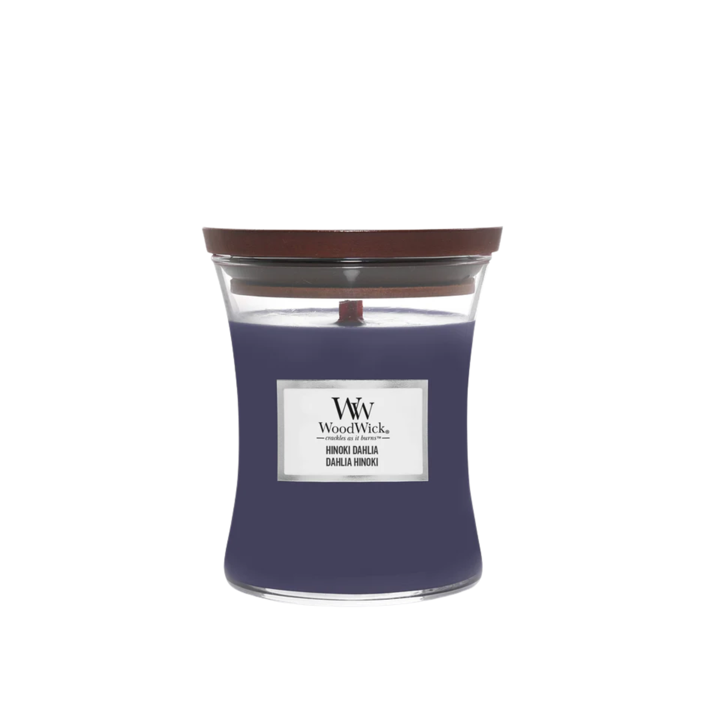 WOODWICK - MEDIUM HOURGLASS HINOKI DAHLIA