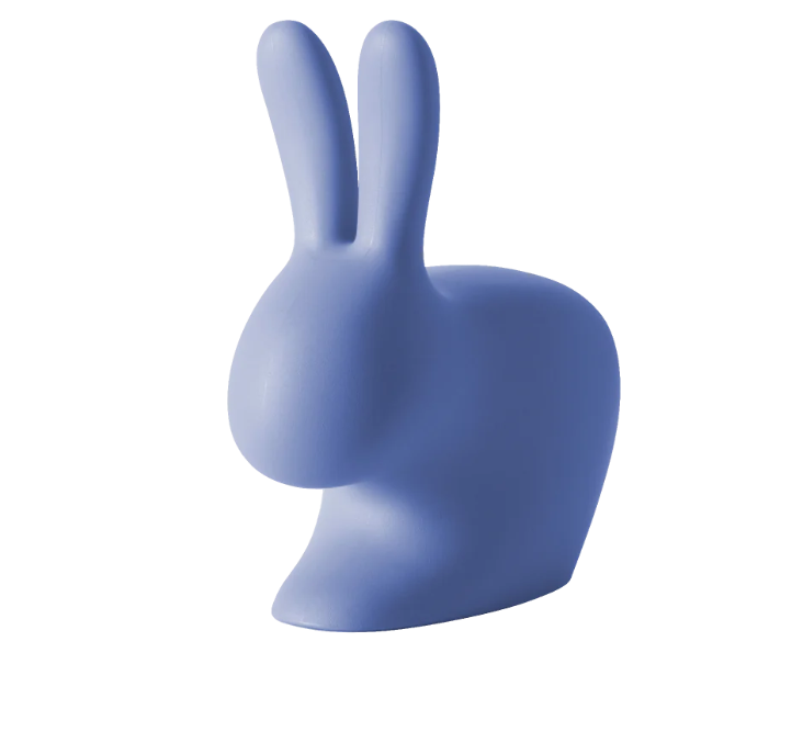 QEEBOO - Rabbit Chair Light Blue