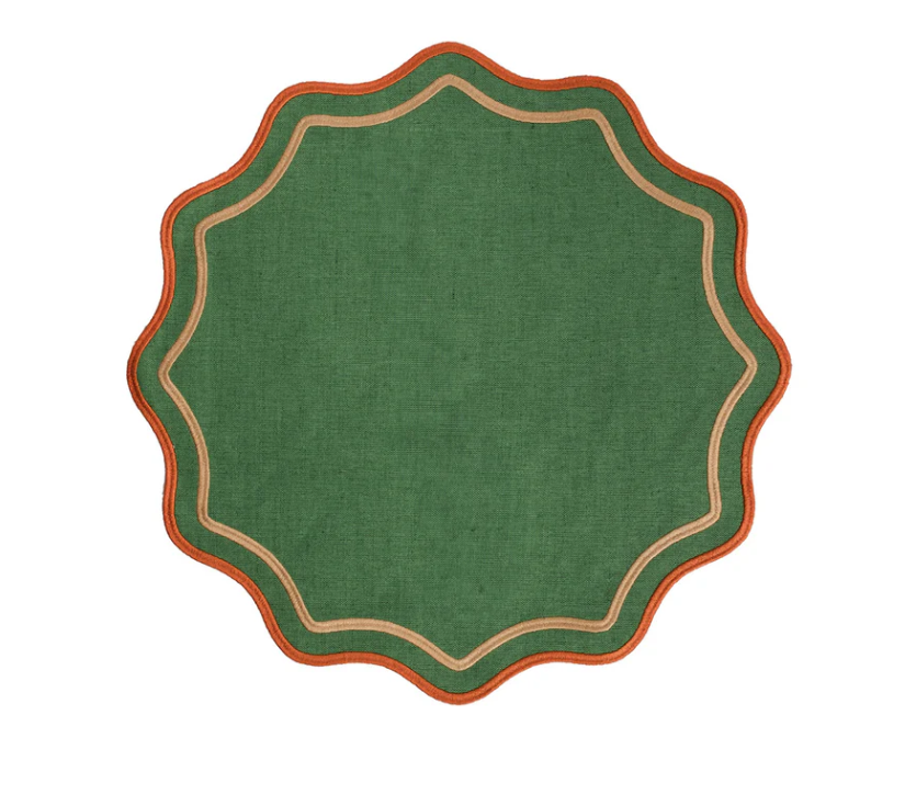 BITOSSI HOME - Set 2 Tov.Tonde Verde 38 Bor Arancio
