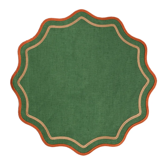 BITOSSI HOME - Set 2 Tov.Tonde Verde 38 Bor Arancio