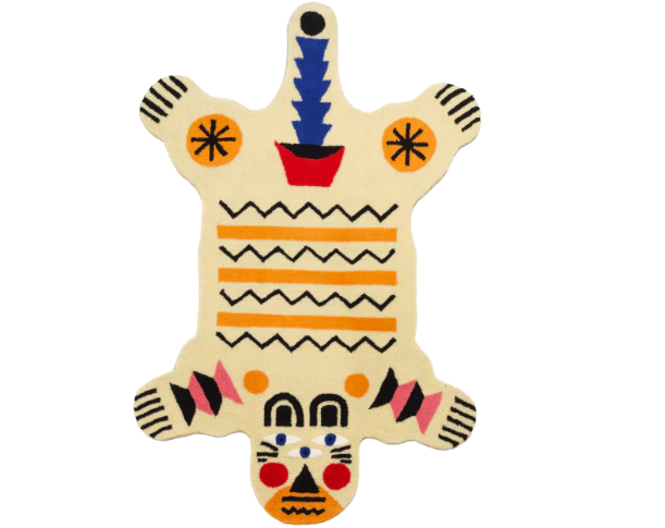 QEEBOO - Carpet Oggian Big Bear M(Shaped)96x150cm