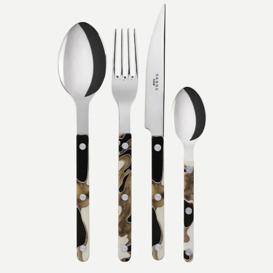 Sabre Paris - Set 4 pezzi Bistrot Dune Black