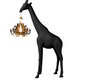 QEEBOO - Giraffa In Love XS Black