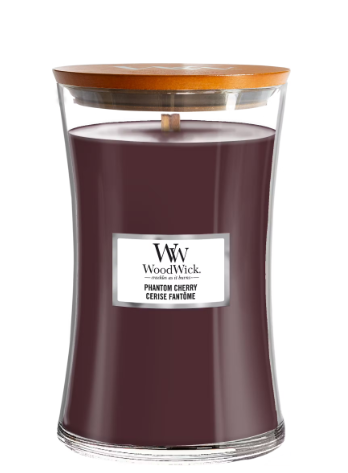 WOODWICK - WW LARGE HOURGLASS PHANTOM CHERRY