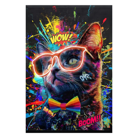 Palais Royal - Quadro led Gatto 60x90