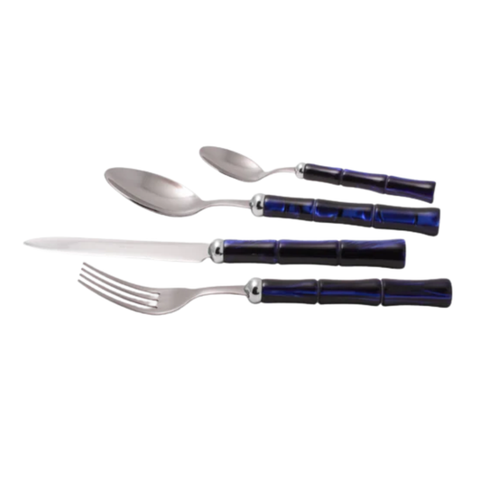 Rivadossi - Bamboo Set 4 pezzi Blu