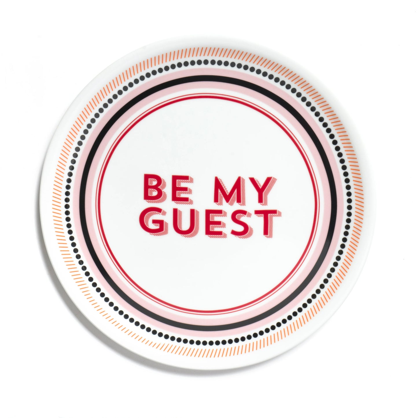 BITOSSI HOME - Piatto Pizza "Be my guest"