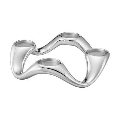 Georg Jensen - Cobra Round Candle Holder