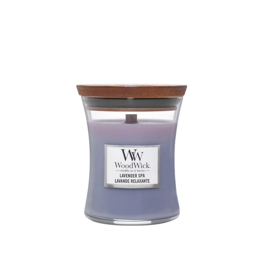 WOODWICK - MEDIUM HOURGLASS LAVENDER SPA