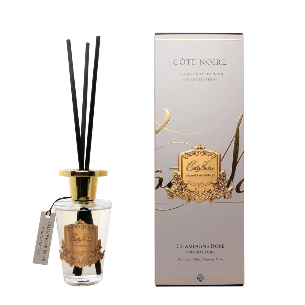 Cote Noire - Diffuser 150 ml with gold badges