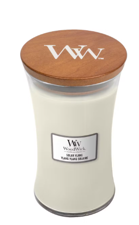 WOODWICK - LARGE HOURGLASS SOLAR YLANG
