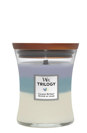WOODWICK - WW MEDIUM TRILOGY CALMING RETREAT