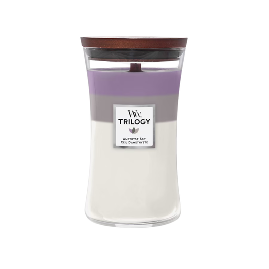 WOODWICK - TRILOGY LARGE JAR AMETHYST SKY