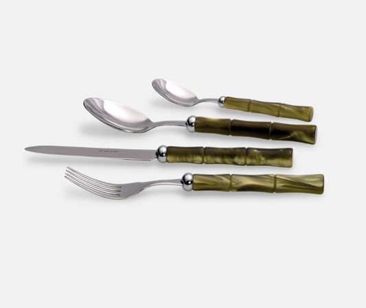 Rivadossi - Bamboo Set 4 pezzi Verde Oliva