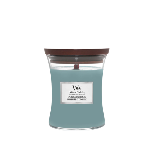 WOODWICK - MEDIUM HOURGLASS EVERGREEN CASHMERE