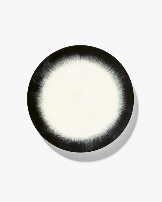 Plate L White Black Var 4 De