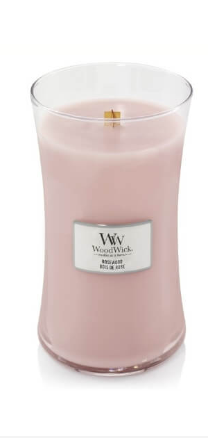 WOODWICK - WW LARGE HOURGLASS ROSEWOOD