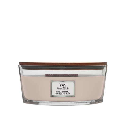 WOODWICK - ELLIPSE VANILLA & SEA SALT