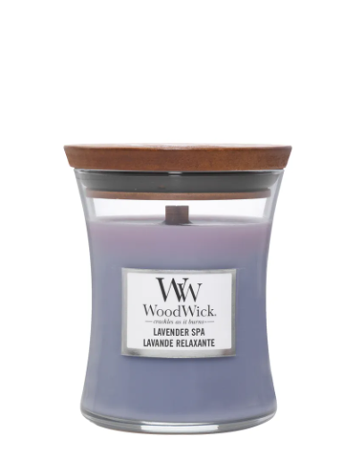 WOODWICK - WW MEDIUM HOURGLASS LAVENDER SPA