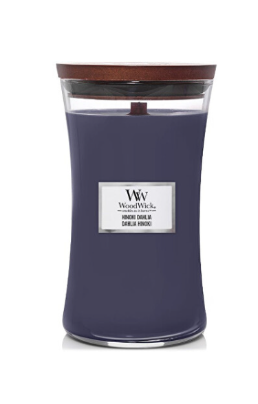 WOODWICK - WW LARGE HOURGLASS HINOKI DAHALIA