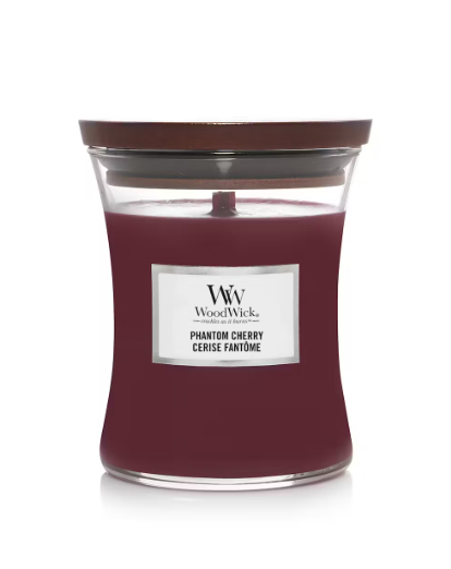 WOODWICK - WW MEDIUM HOURGLASS PHANTOM CHERRY